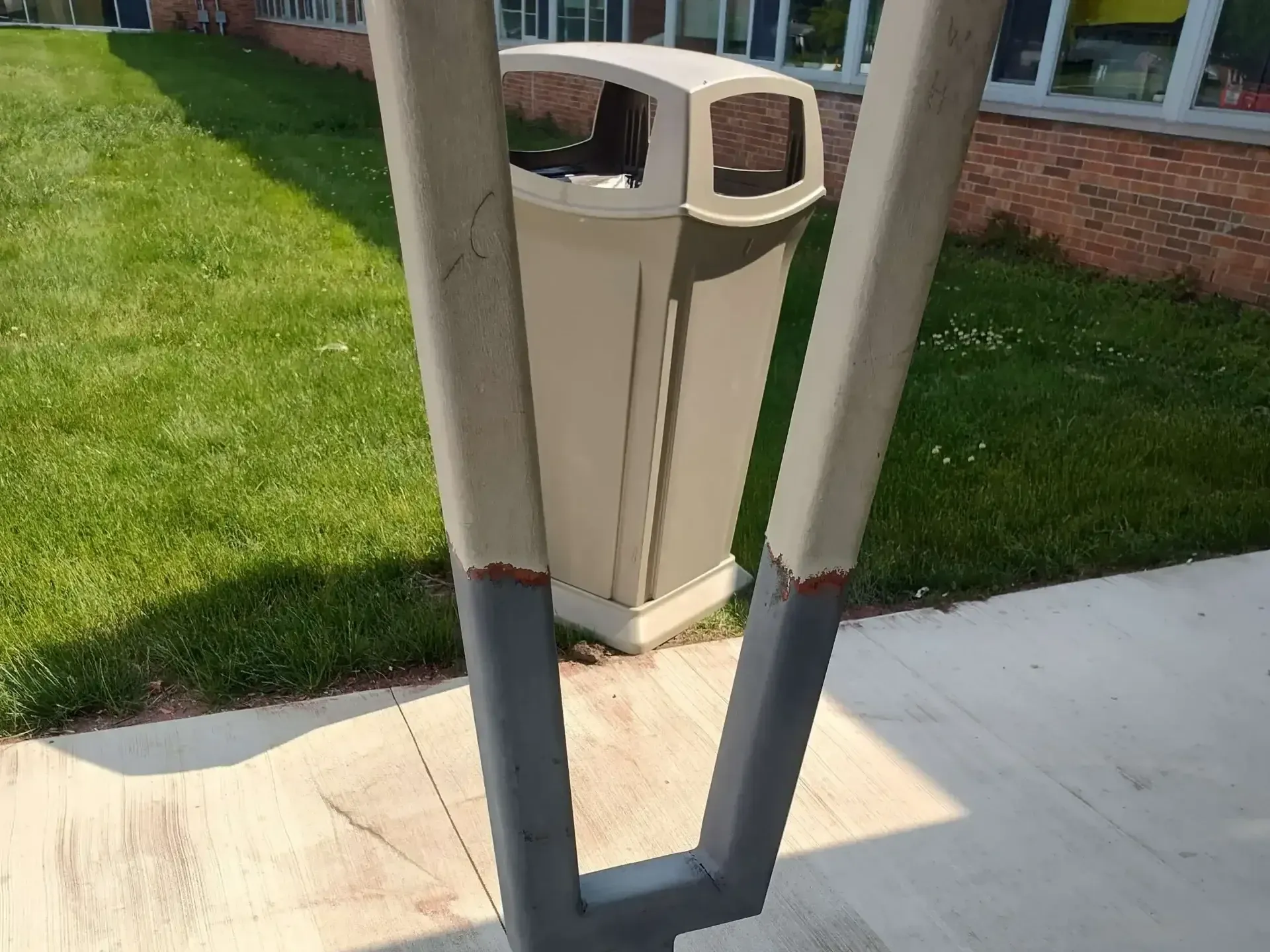 Industrial equipment sandblasting - after