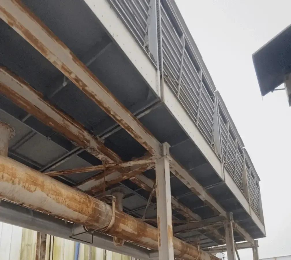 Surface coating restoration - before